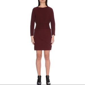 MAJE Burgundy Dress